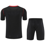 2025-26 Man Utd Black Training Short Suit