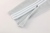2025-26 RMA Light gray Jacket Tracksuit #07