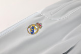 2025-26 RMA Light gray Jacket Tracksuit #07