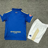 2025-26 Real Oviedo Home Kids Soccer Jersey