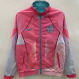 2025-26 BAR Green & Pink Double Sided Windbreaker (双面风衣)(刺绣)