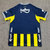 2025-26 Fenerbahce Home Fans Soccer Jersey (全广告)