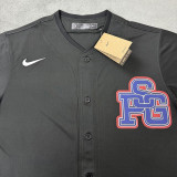 2025-26 PSG Black Casual Edition Baseball Jersey