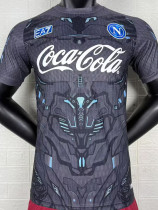 2025-26 Napoli Black Grey Player Version Training shirts
