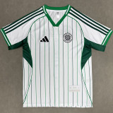 2025-26 Celtic White Green Casual Edition Baseball Jersey