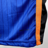 2023-24 KNICKS CLARKSON #00 Blue City Edition Top Quality Hot Pressing NBA Jersey