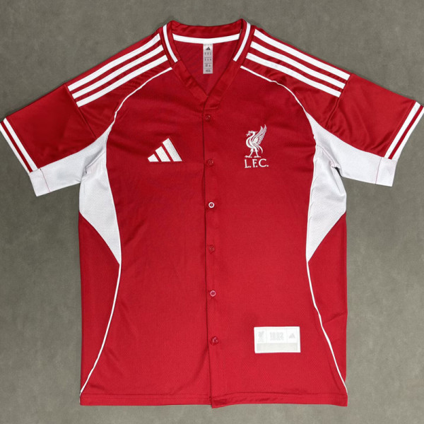 2025-26 LIV Red Casual Edition Baseball Jersey