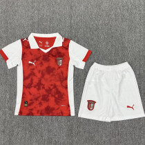 2025-26 Braga Home Kids Soccer Jersey