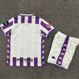2025-26 Valladolid Home Kids Soccer Jersey