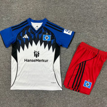 2025-26 Hamburg SV Home Kids Soccer Jersey