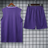 2025-26 RMA Purple Tank top and shorts suit