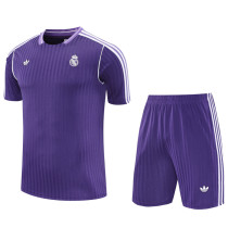 2025-26 RMA Purple Training Short Suit