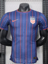 2025-26 USA Away Player Version Soccer Jersey 四星
