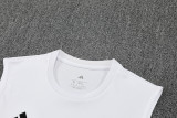 2025-26 Man Utd White Tank top and shorts suit