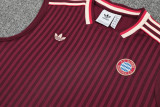 2025-26 Bayern Red Tank top and shorts suit