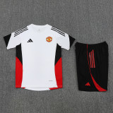 2025-26 Man Utd White Training Short Suit