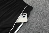 2025-26 RMA White Tank top and shorts suit