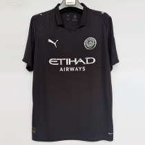 2025-26 Man City Away 1:1 Black Fans Soccer Jersey