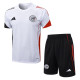 2025-26 Ajax White Training Short Suit #D25148