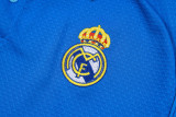 2025-26 RMA Lake blue Short shirts and Long trousers Suit #C2553