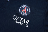 2025-26 PSG Royal blue Short shirts and Long trousers Suit #C2551
