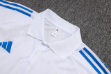 2025-26 RMA White Short shirts and Long trousers Suit #C2552