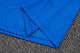 2025-26 RMA Lake blue Short shirts and Long trousers Suit #C2553