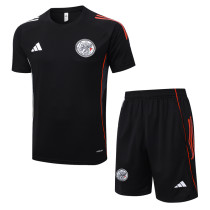 2025-26 Ajax Black Training Short Suit #D25149