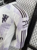 2025-26 Man Utd Away Long Sleeve Player Version Soccer Jersey (长袖球员)
