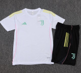 2025-26 JUV White Training Short Suit #D25145