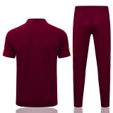 2025-26 ARS Jujube red Short shirts and Long trousers Suit #C2558