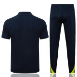 2025-26 RMA Royal blue Short shirts and Long trousers Suit #C2554