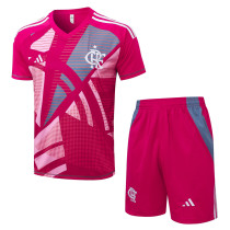 2025-26 Flamengo Pink Training Short Suit #D25153
