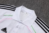 2025-26 JUV White Short shirts and Long trousers Suit #C2556
