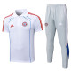 2025-26 Bayern White Short shirts and Long trousers Suit #C2555