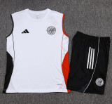 2025-26 Ajax White Tank top and shorts suit #D25150