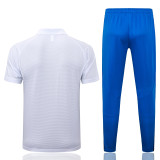2025-26 RMA White Short shirts and Long trousers Suit #C2552