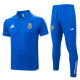 2025-26 RMA Lake blue Short shirts and Long trousers Suit #C2553