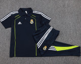 2025-26 RMA Royal blue Short shirts and Long trousers Suit #C2554