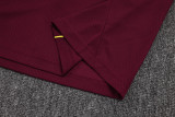 2025-26 ARS Jujube red Short shirts and Long trousers Suit #C2558