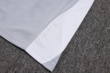 2025-26 RMA Grey white Short shirts and Long trousers Suit #C2557
