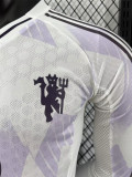 2025-26 Man Utd Away Long Sleeve Player Version Soccer Jersey (长袖球员)
