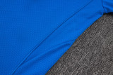 2025-26 RMA Lake blue Short shirts and Long trousers Suit #C2553