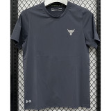 A222 UA Royal blue High Quality Casual T-Shirt #牛头