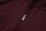 2025-26 Bayern Deep Red Kids Half Pull Tracksuit #E2515(童装)(半拉链)