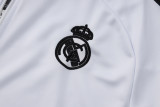 2025-26 RMA White Kids Jacket Tracksuit #E2503(童装)