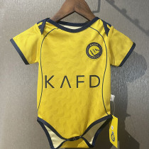2025-26 AL-Nassr Home Baby Infant Crawl Suit
