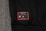2025-26 Man Utd Black Jacket Tracksuit #A2508