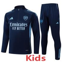 2025-26 ARS Royal blue Kids Half Pull Tracksuit #E2527(童装)(半拉链)