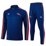 2025-26 ARS Royal blue Half Pull Tracksuit #B2508(半拉链)